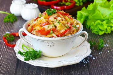 Oven-Baked Cabbage Pouch