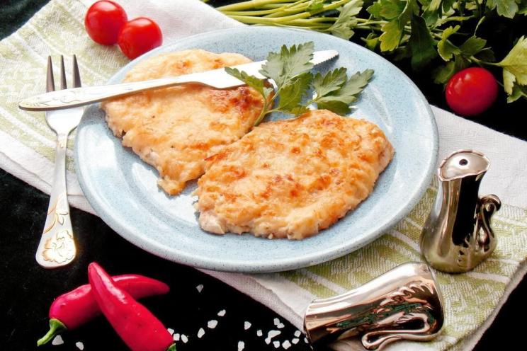 Cheesy Oven-Baked Chicken Breast