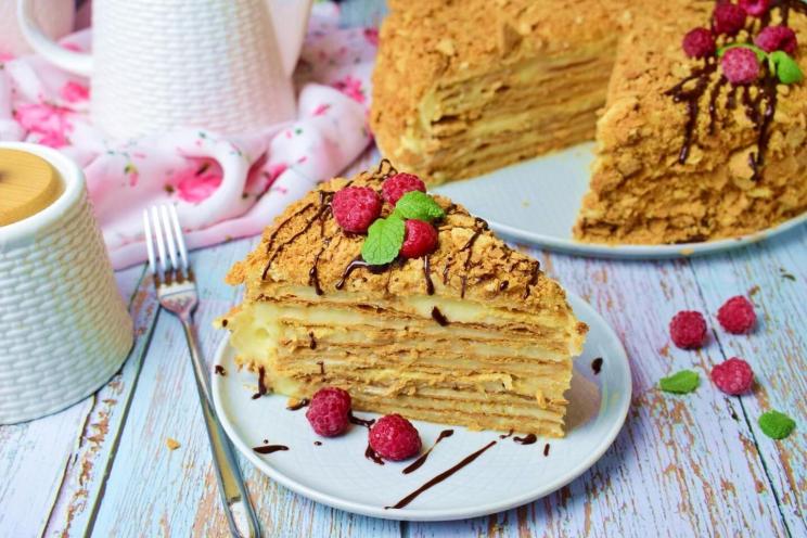 Timeless Soviet Napoleon Cake Timeless Soviet Napoleon Cake