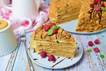 Timeless Soviet Napoleon Cake