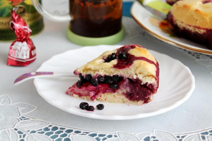 Blueberry Yeast Pie Blueberry Yeast Pie
