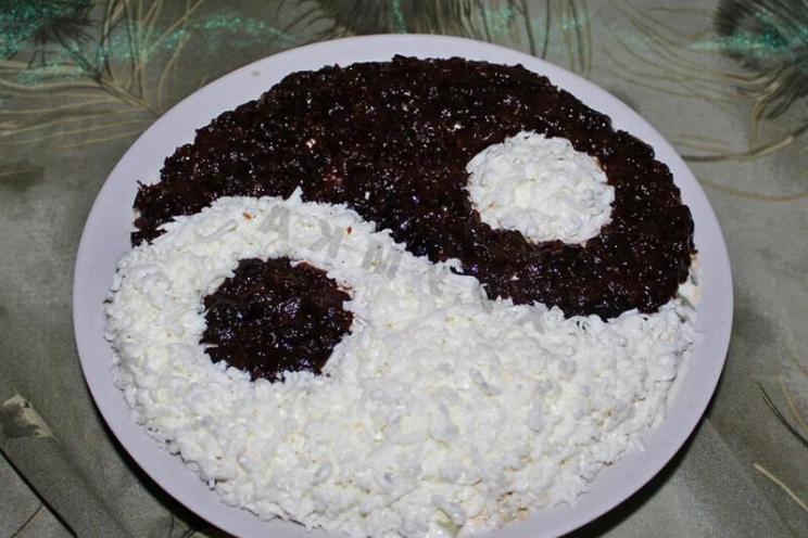 Yin Yang Prune Salad
