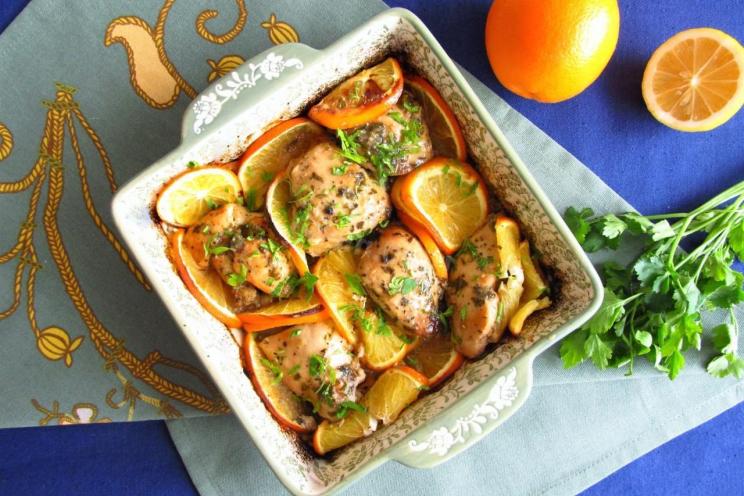 Sweet and Sour Citrus Chicken Breast