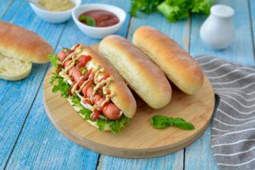 Easy Homemade Hot Dog Buns