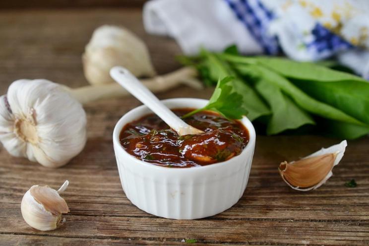 Cilantro-Infused Tomato Sauce Cilantro-Infused Tomato Sauce