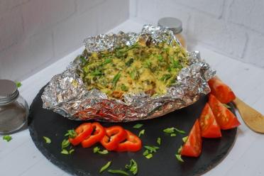 Roasted Sweet Potato & Chicken Delight