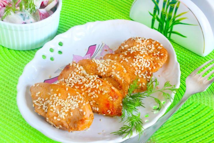 Soy-Glazed Chicken Fillet Pan Fry