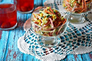Quick Summer Sausage Cucumber Salad