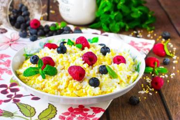 Millet & Rice Breakfast Porridge