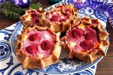 Festive Cottage Cheese and Berry Pastries