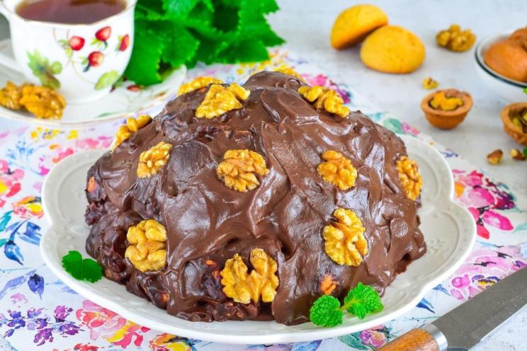 Irresistible Walnut Delight Cake