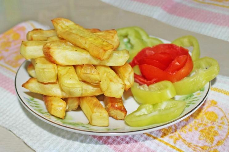 Egg & Paprika Baked French Fries Egg & Paprika Baked French Fries