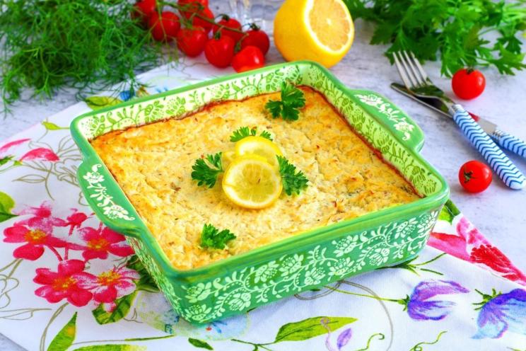 Baked Fish Soufflé for a Healthy Diet