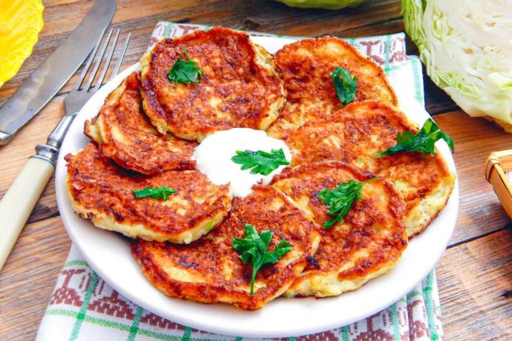 Delicious Cabbage Pancakes