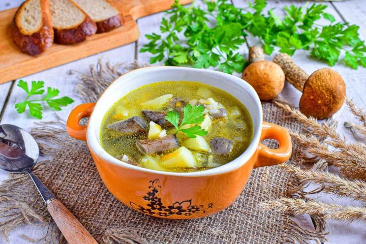 Easy & Aromatic Boletus Mushroom Soup