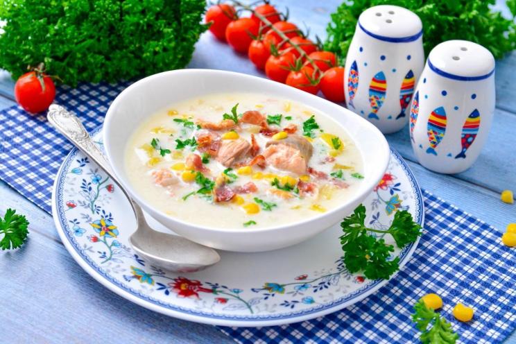 Creamy Corn Clam Chowder