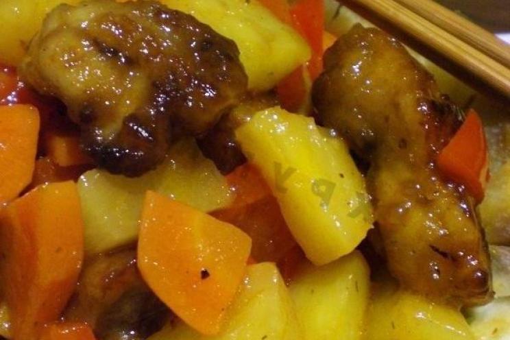 Sweet & Sour Pineapple Chicken Delight Sweet & Sour Pineapple Chicken Delight
