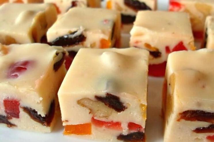 Creamy Caramel White Fudge Delight