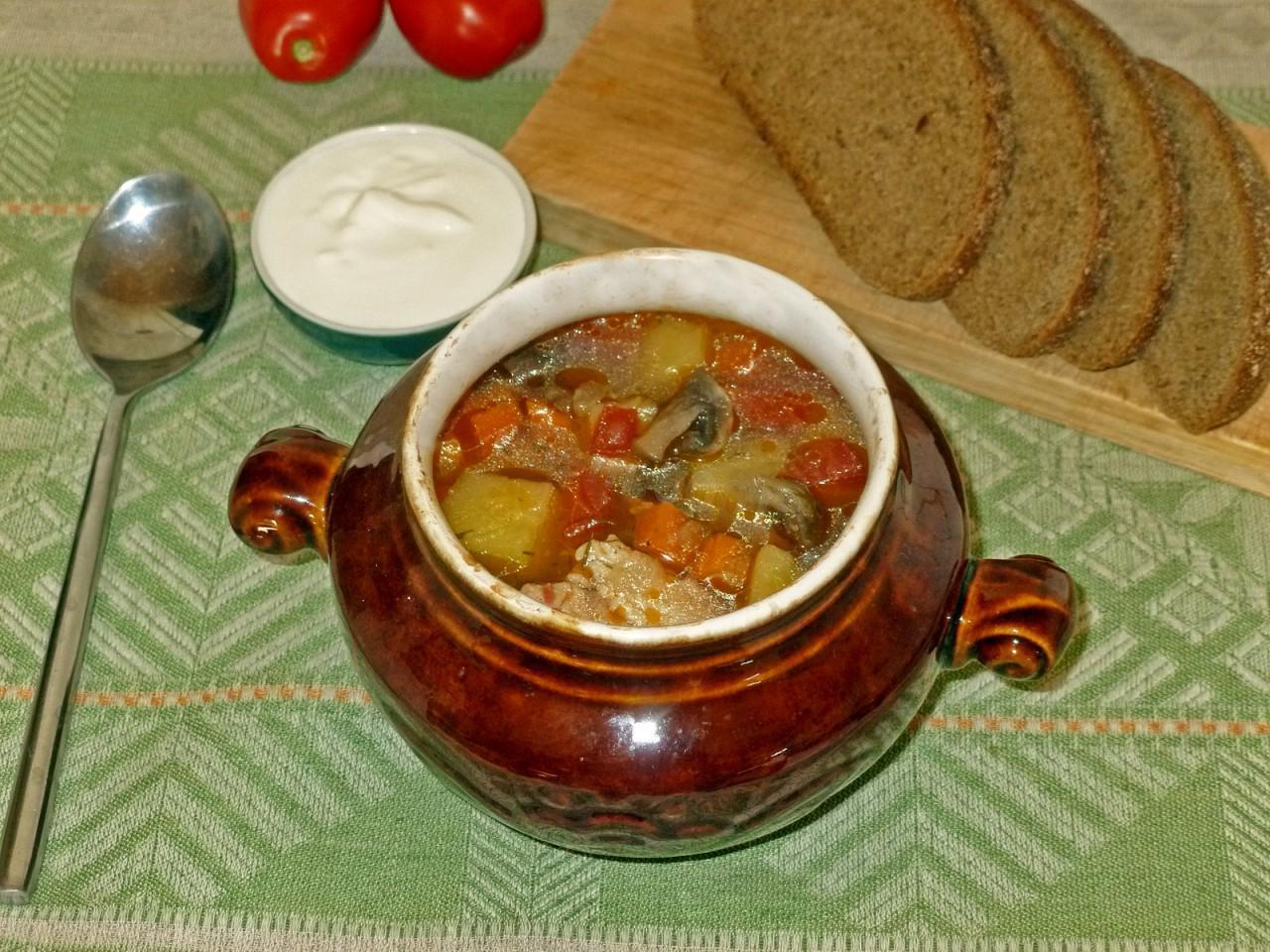 Oven-Baked Pot Soup for Busy Families