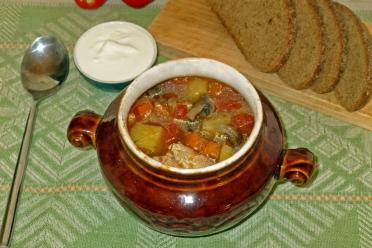 Oven-Baked Pot Soup for Busy Families