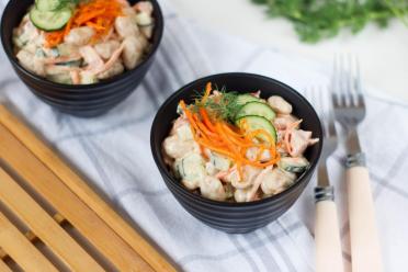 Quick Korean Carrot and Bean Salad