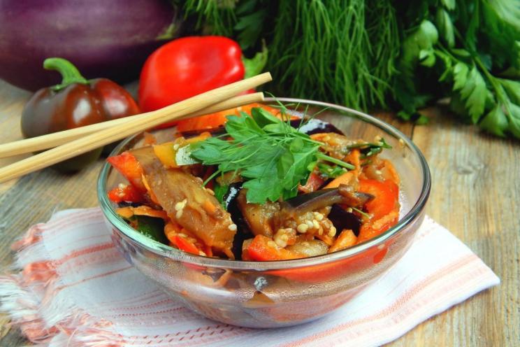 Quick & Spicy Korean Eggplant