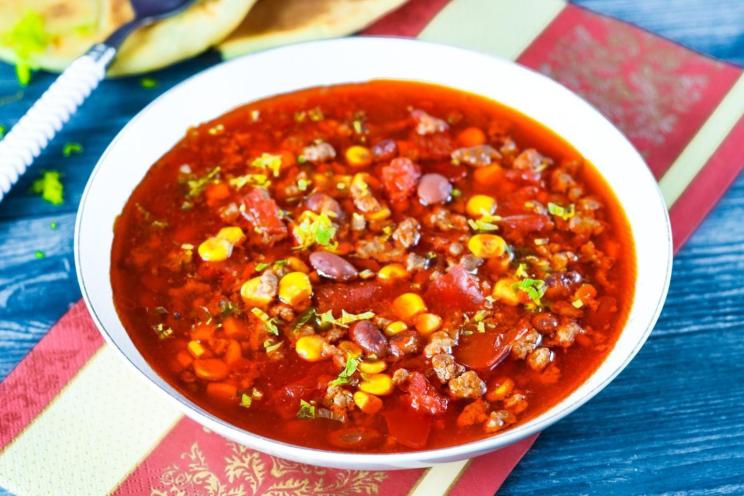 Spicy Mexican Bean Soup Delight