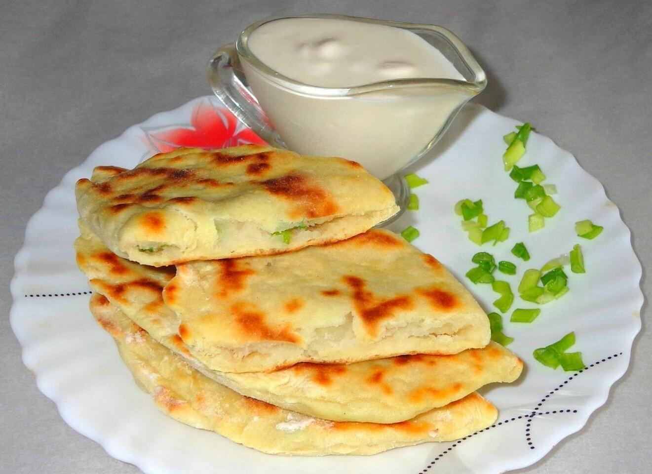 Quick and Delicious Potato and Green Onion Flatbreads Quick and Delicious Potato and Green Onion Flatbreads