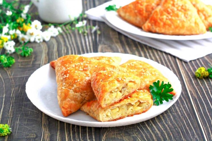 Potato Puff Pastry Samsa