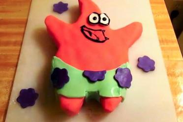 Cartoon Star Patrick Cake Recipe