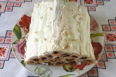 Cherry Snow Cake (Egg-Free)