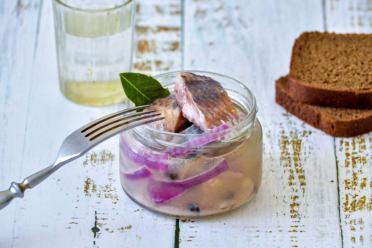 Quick and Easy Homemade Salted Herring