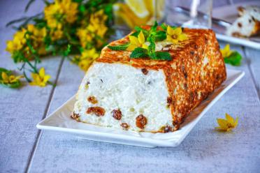 Baked Rice and Cottage Cheese Casserole