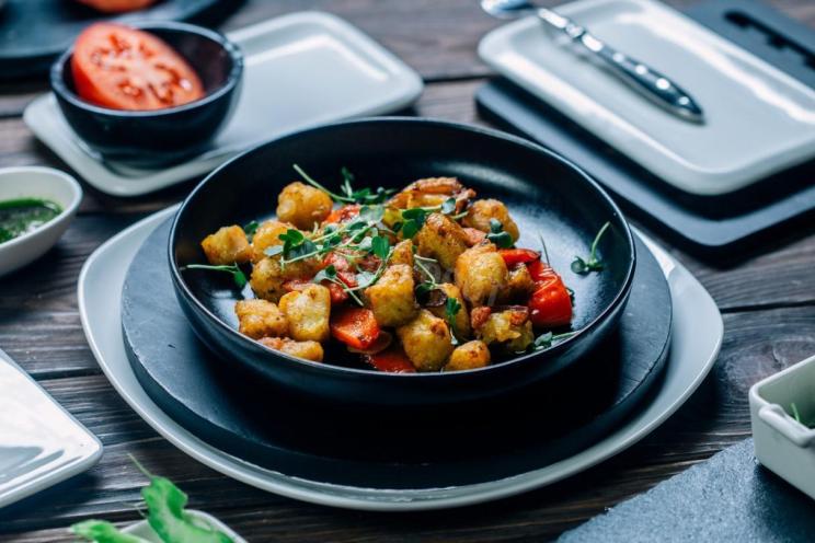 Deep Sea Fish & Vegetable Stew with Italian Pesto