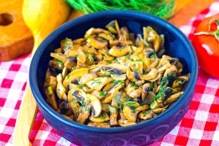 Sautéed Mushrooms and Onions