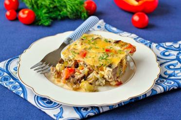 Oven-Baked Vegetable Casserole
