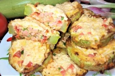 Zucchini Mini Pizzas