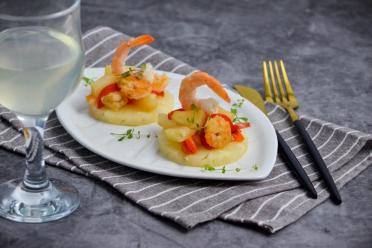 Spicy Shrimp & Pineapple Bites
