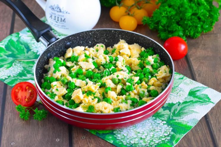 Green Pea Omelette Green Pea Omelette