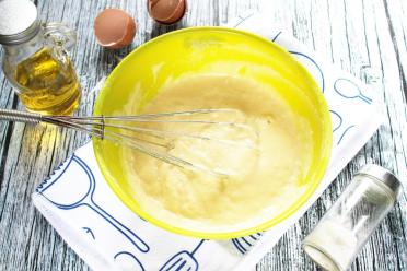 Soft & Porous Jellied Dough with Mayonnaise and Kefir