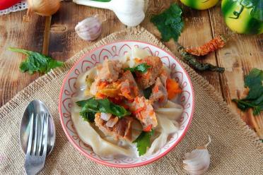 Hearty Homemade Pork Noodles