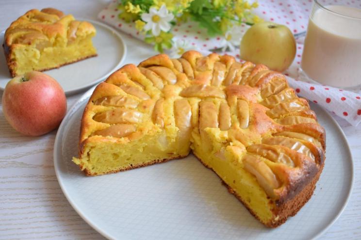Apple Curd Cake