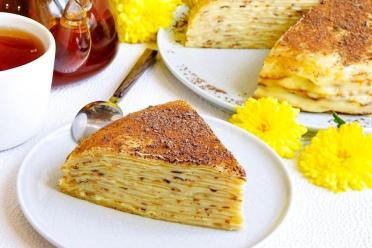 Custard Pancake Cake