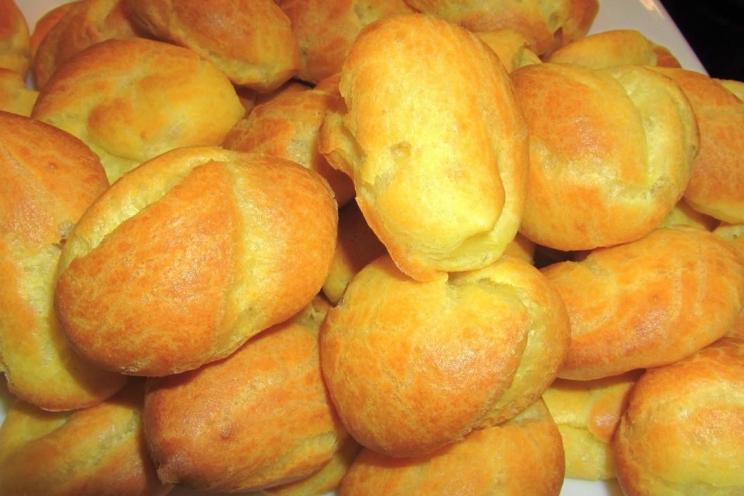 Easy Choux Pastry Profiteroles with Margarine