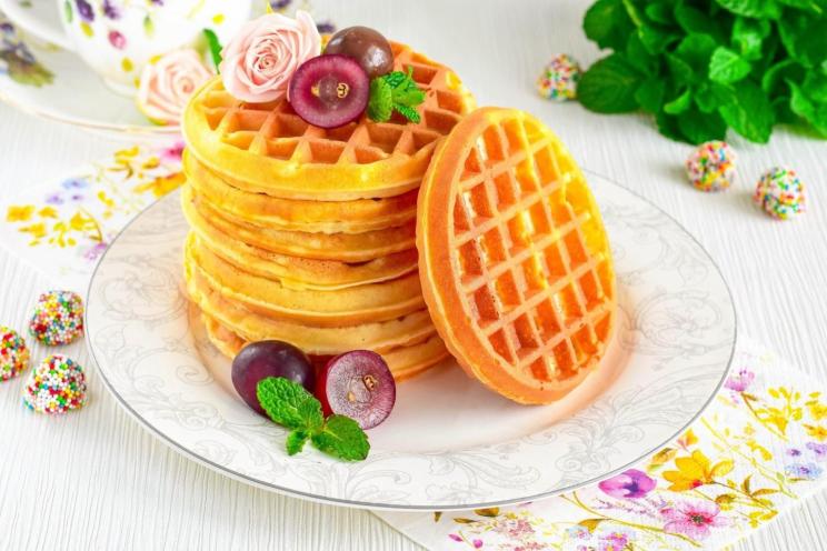 Quick and Delicious Sweet Waffles