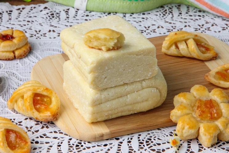 Easy Curd Puff Pastry Easy Curd Puff Pastry