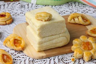 Easy Curd Puff Pastry