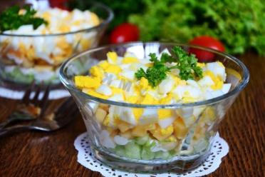 Quick & Hearty Pickled Mushroom and Cheese Salad
