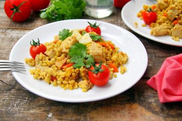 Turkey Bulgur Pilaf