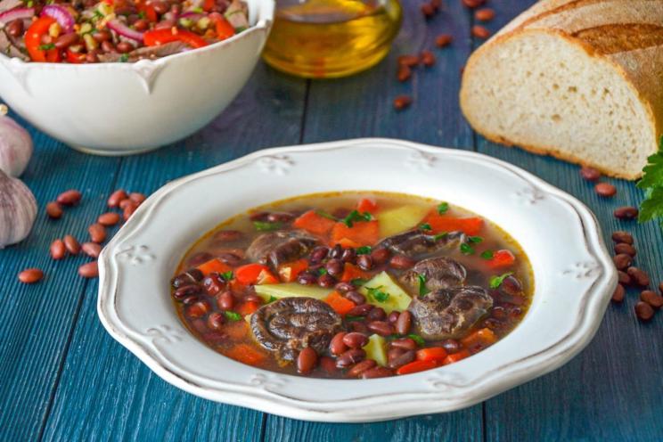 Hearty Red Bean Beef Soup